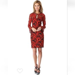 DVF Diane Von Furstenberg Lace Dress Sz: 4